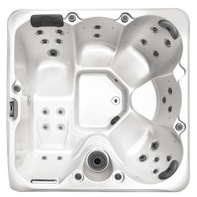 Luxury 5 Persons Outdoor Hot Tub with 26 Jets Whirlpool Massage and 3KW Heater Spa Tub