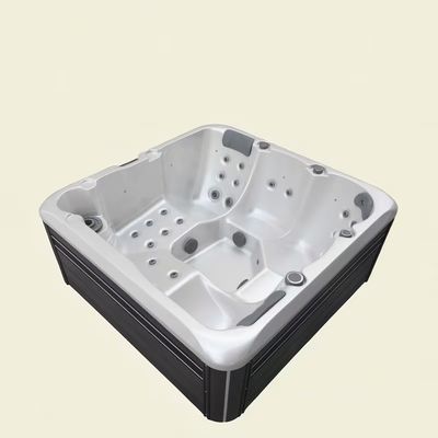 Modern Design Outdoor Garden Acrylic Whirlpool Spa Tub with 850L Water Capacity and 5 Years Warranty