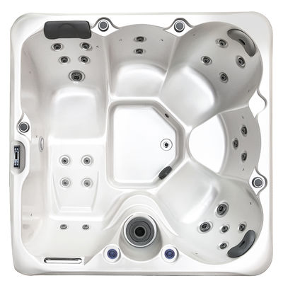 Modern Design American Acrylic Freestanding Hot Tub with 5 Years Warranty and 1900x1900x800mm Size for 4 Seats + 1 Lounger