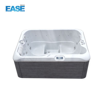 2-3 Person Acrylic Hot Tub with 25 Jets and 2.5HP Pump for Outdoor Luxury Massage