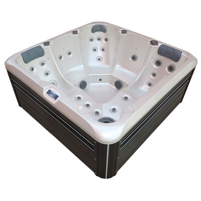Acrylic Hot Tub Whirlpool Spa Tub with 30 Jets and Balboa BP601G1 + TP500 Control System for 5 People Family Outdoor