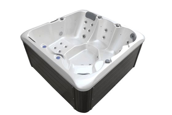 Luxury 5 Persons Outdoor Hot Tub with 26 Jets Whirlpool Massage and 3KW Heater Spa Tub