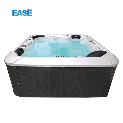 5 Person Capacity Hot Tub with 1273L Water Capacity and 2*3HP Massage Pump for Luxury Hydrotherapy
