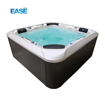5 Person Capacity Hot Tub with 1273L Water Capacity and 2*3HP Massage Pump for Luxury Hydrotherapy