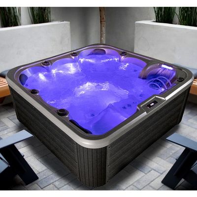 Europe Design Modern Hot Tub with 33 Nozzles Air and Water Massage Jets for 5-6 People