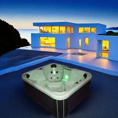 Modern Design Outdoor Luxury Hot Tub with 750L Water Capacity 2HP Massage Pump and 2.18M Length