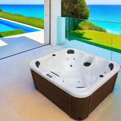 Modern Design Outdoor Luxury Hot Tub with 750L Water Capacity 2HP Massage Pump and 2.18M Length