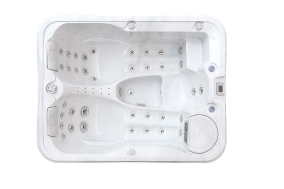 E-372D Acrylic Whirlpool Massage Outdoor Spa Tub Balboa Swim Spa For 3 Persons