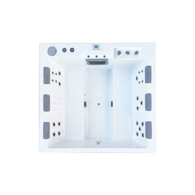 Outdoor Whirlpool Spa Above-ground Spa Pool Massage Hot Tub With Jacuzzie Function