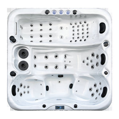 Luxury Garden Hot Tubs For 4 People Adult Acrylic Spas Bathtub Whirlpool With Massage Function For Outdoor