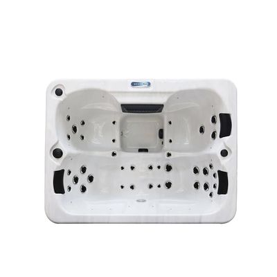 2000×2000×930mm H bañera de hidromasaje con fuentes y opciones