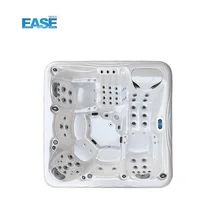 Premium 3-Person Rectangle Hot Tub With Aristech Acrylic Ozone Generator And Underwater Light