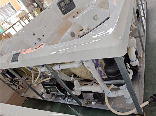 Relax In Comfort 8-Person Hot Tubs With 73 Jets Cover And 16 Air Jets