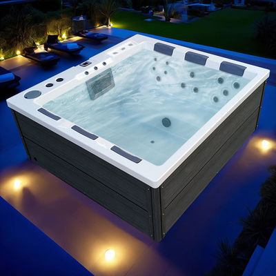 Customized Acrylic Massage Bathtub Family SPA Pool  Energy-saving and Anti-Freeze Hot Tub