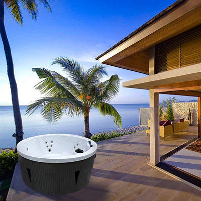 Round Hotel Whirlpool Massage Bathtub Hot Spring Spa Outdoor Hot Tubs