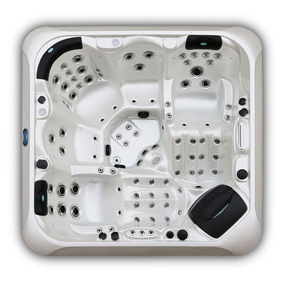 Acrylic Massage Therapy Hot Tub Spa Jacuzzi Tub For Outdoor Relaxation 5 Persons