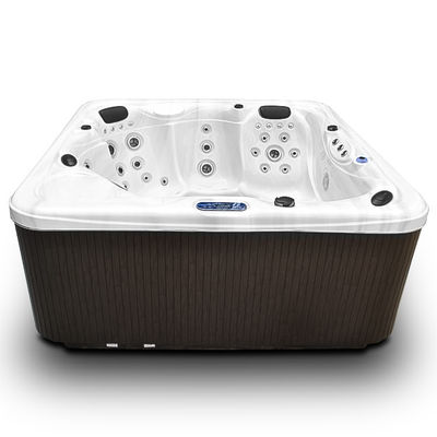 Freestanding Outdoor Waterfall Massage Bath Tub Hot Tubs Hydrotherapy Spa 1800L