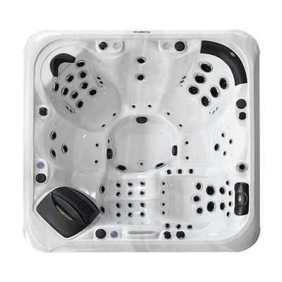 Outdoor Acrylic Hydro Massage Bathtub Spa Hot Tub For 6 Person